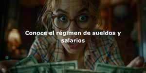Conoce el régimen de sueldos y salarios