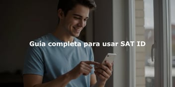 ¿Cuánto tarda SAT ID para generar contraseña?