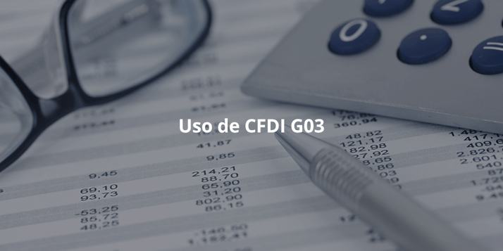 uso de cfdi g03