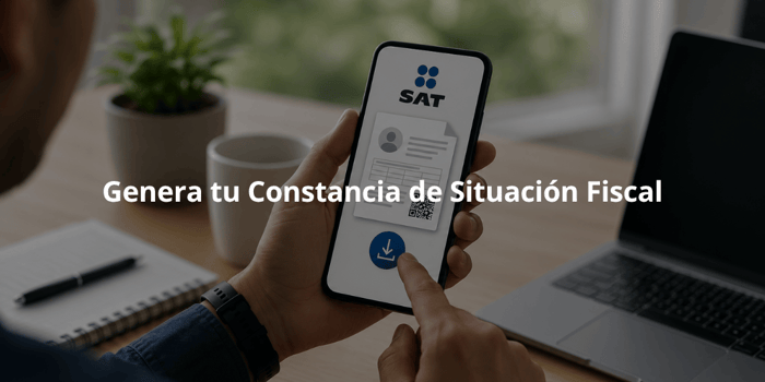 Cómo generar tu Constancia de Situación Fiscal (CSF) desde el SAT