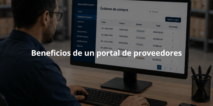 beneficios de un portal de proveedores