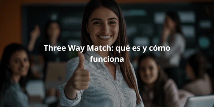 three way match que es proceso validacion facturas orden compra recepcion