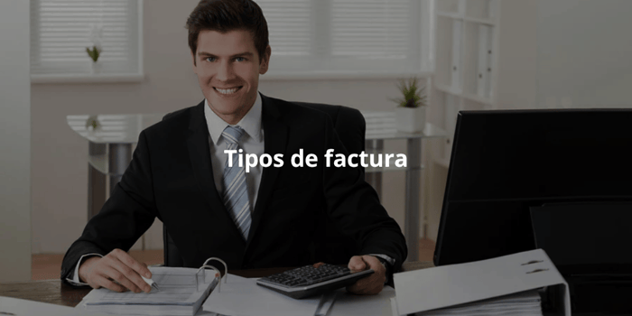 tipos de factura